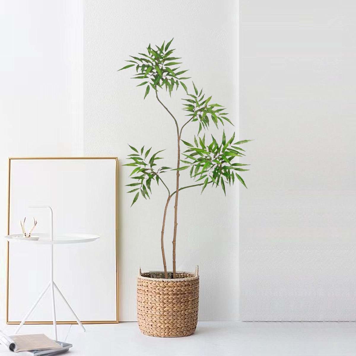 Ficus Lyrata Tree - 130-160 CM Artificiale Banyan Albero Piante